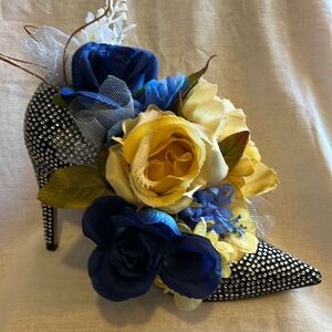 Runway For Hope Designer Floral Shoe.